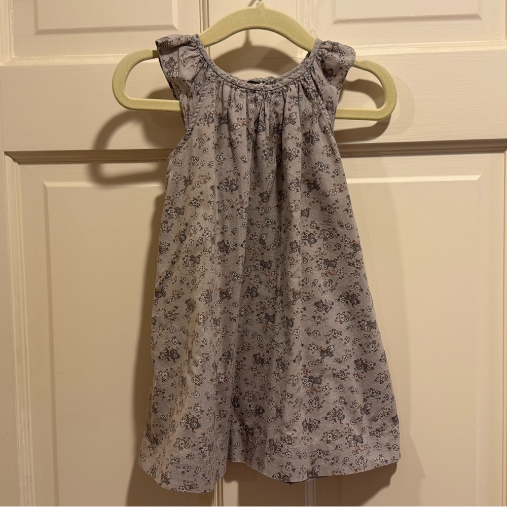 Bonpoint Floral Gray Dress 2T